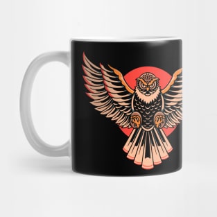 graceful owl tattoo Mug